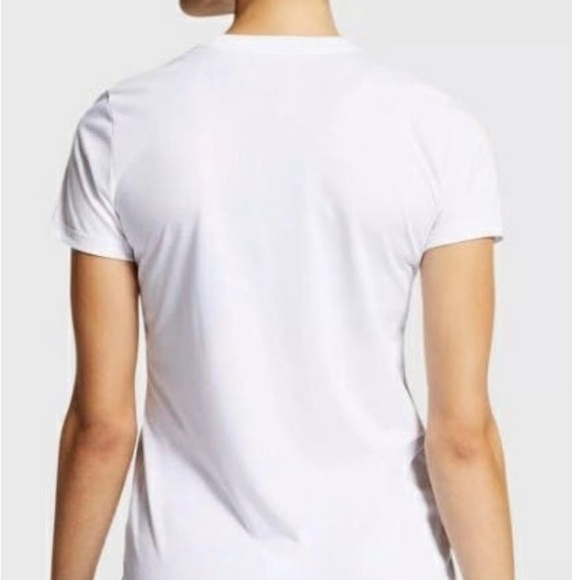 Nike Running Dri Fit Shirt Womens White Short sleeve Shirt SzM - Picture 4 of 11